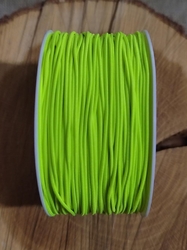 Pruženka klobouková šíře 1,2 mm barva zelená neon 