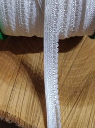 Pruženka prádlová 9 mm barva bílá