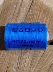 Polyesterové nitě NTF 40/2 1000 m 823 modrá azurová