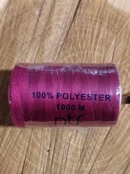 Polyesterové nitě NTF 40/2 1000 m 580 vínová