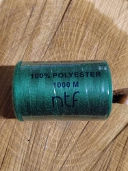 Polyesterové nitě NTF 40/2 1000 m 630 zelená smrková