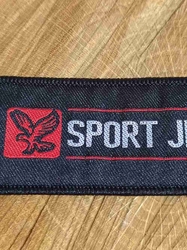 Nažehlovačka Sport jeans černá