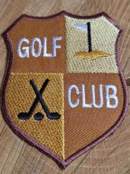Nažehlovačka Golf club barva hnědá