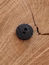 Knoflík košilový průměr 14 mm černý