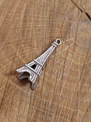 Přívěsek Eiffelova věž barva platina