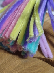 Chlupaté modelovací drátky Ø6 mm délka cca 30 cm mix jemný 100 ks