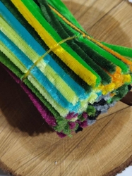 Chlupaté modelovací drátky Ø6 mm délka cca 30 cm mix č.2- 150 ks 