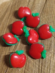 Knoflík dětský jablíčko