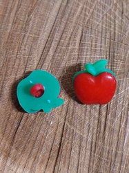 Knoflík dětský jablíčko