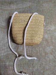 Dívčí kabelka s květy 14x15 cm
