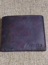 Pánská peněženka kožená 9x11 cm barva hnědá
