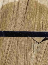 Sametová stuha šíře 9 mm barva černá 