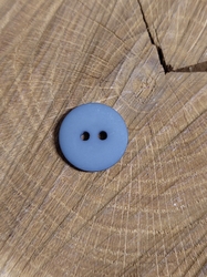 Knoflík dvoudírkový barva šedá světlá