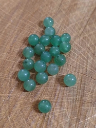 Minerální korálky Avanturín Ø6 mm
