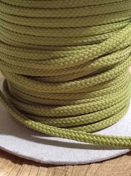 Oděvní šňůra PES Ø4 mm barva zelená hrášková