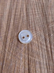 Knoflík košilový 10 mm barva čirá