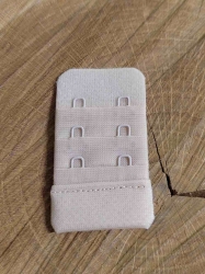 Prodloužení obvodu podprsenky bez pruženky šíře 35 mm dvouřadé barva tělová