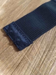 Prodloužení obvodu podprsenky šíře 30 mm dvouřadé barva černá