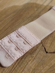 Prodloužení obvodu podprsenky šíře 30 mm dvouřadé barva tělová