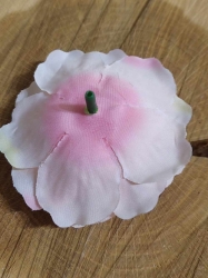 Umělý květ růže Ø8 cm barva růžová světlá
