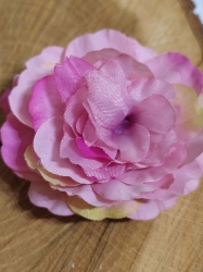 Umělý květ růže Ø6,5 cm barva růžová