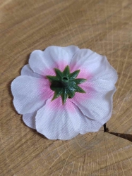 Umělý květ čajová růže Ø50 mm barva růžová světlá