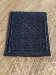 Nažehlovací záplaty 30x40 mm barva černá
