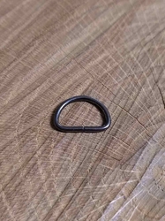 Polokroužek šíře 12 mm barva nikl černý