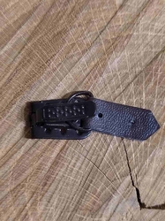 Kožichová spona 10x50 mm barva hnědá