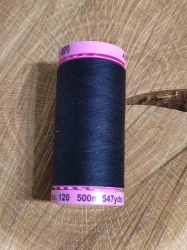 Polyesterové nitě návin 500 m Aspo Amann barva 4000 Black