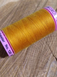 Polyesterové nitě návin 500 m Aspo Amann barva 0121 Radiant Yellow