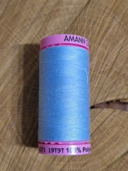 Polyesterové nitě návin 500 m Aspo Amann barva 0271 Cashmere Blue