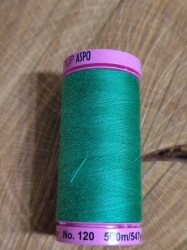 Polyesterové nitě návin 500 m Aspo Amann barva 0239 Kelly Green