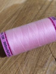 Polyesterové nitě návin 500 m Aspo Amann barva 0082 Rose Shadow