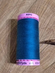 Polyesterové nitě návin 500 m Aspo Amann barva 0314 Alpine Green