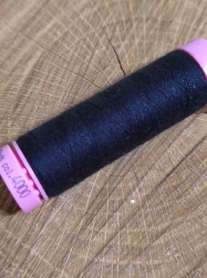 Polyesterové nitě Aspo 100 m barva 4000 Black