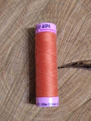 Polyesterové nitě Aspo 100 m barva 1334 Burnt Orange