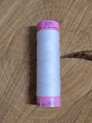 Polyesterové nitě Aspo 100 m barva 2000 White