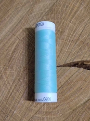 Polyesterové elastické nitě návin 100 m Aspotex 120 barva 0406 mint