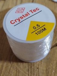 Pruženka / gumička kulatá Ø0,8 mm barva čirá
