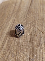 Kaplík 12x12 mm barva platina