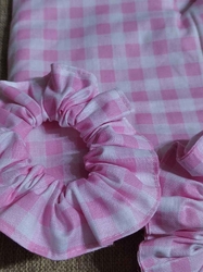 Dárková sada chňapky a gumičky scrunchie do vlasů