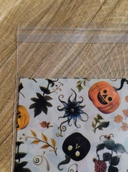 Dárkové sáčky na Halloween se vzorem dýně 5 ks
