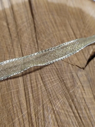 Stuha zlatá šíře 10 mm