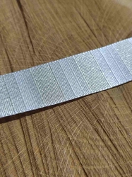 Stuha vánoční v barvě krémové se zlatou