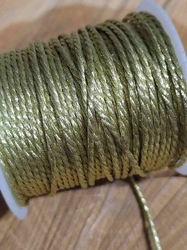 Kroucená šňůra Ø1,5 mm s kovovým vláknem