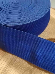 Pruženka hladká šíře 40 mm barva modrá