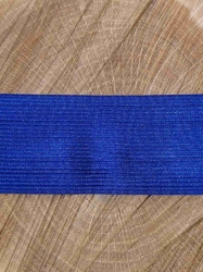 Pruženka hladká šíře 40 mm barva modrá