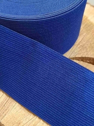 Pruženka hladká šíře 55 mm barva modrá 