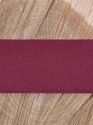 Pruženka hladká šíře 50 mm tkaná barva bordo